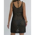thumbnail image 6 of Beach Cover Up for Women Sleeveless Spaghetti Strap Swimsuit Cover Up Hollow Out Seethrough Sexy Crochet Cover Up Shermie, 6 of 6