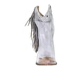 thumbnail image 5 of Circle G by Corral Womens Fringe Studded Metallic Cowboy  Ankle Boots, 5 of 5