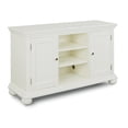 thumbnail image 1 of Homestyles Centre de Divertissement en Bois Dover Blanc Cassé, 1 of 26