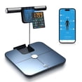 thumbnail image 1 of Báscula inteligente EILISON para medir el peso corporal: Báscula digital de baño de 8 electrodos para medir grasa, IMC, músculo, composición corporal, analizador biométrico de 32" con Bluetooth, de al, 1 of 5
