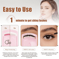 thumbnail image 6 of C-Shaped Heated Eyelash Curler Fast Heat Up in 5s - Rechargeable Electric Eyelash Curler for 24H Long Lasting Curls,1 * eyelash curler 1 * USB data cable,Pink, 6 of 7