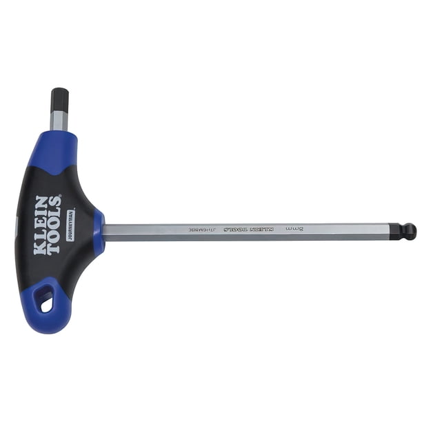 Llave Klein Tools JTH6M8BE con punta esférica de 8 mm, mango en T de 15 cm