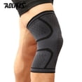 thumbnail image 3 of 1PCS Fitness Running Cycling Knee Support Braces Elastic Nylon Sport Compression Knee Pad Sleeve For Basketball Black L, 3 of 5