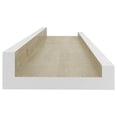 thumbnail image 4 of Estantería de pared VidaXL blanco/roble Sonoma de 40 x 9 x 3 cm, 2 unidades, 4 of 6