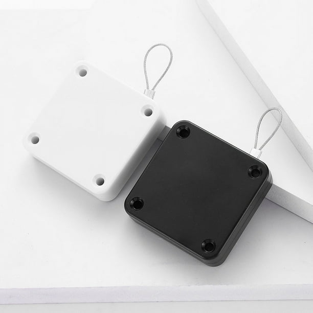 Cierrapuertas con sensor automático sin perforaciones, cierrapuertas con pantalla deslizante residencial, cierrapuertas multifuncional comercial, 2 uds.