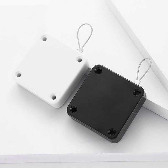 Cierrapuertas con sensor automático sin perforaciones, cierrapuertas con pantalla deslizante residencial, cierrapuertas multifuncional comercial, 2 uds.