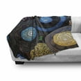 thumbnail image 2 of Moroccan Soft Flannel Fleece Blanket, Handcrafts Shot at the Market in Morocco Antiquity Tradition Old Touristic Places, Cozy Plush for Indoor and Outdoor Use, 60" x 80", Multicolor, by Ambesonne, 2 of 5