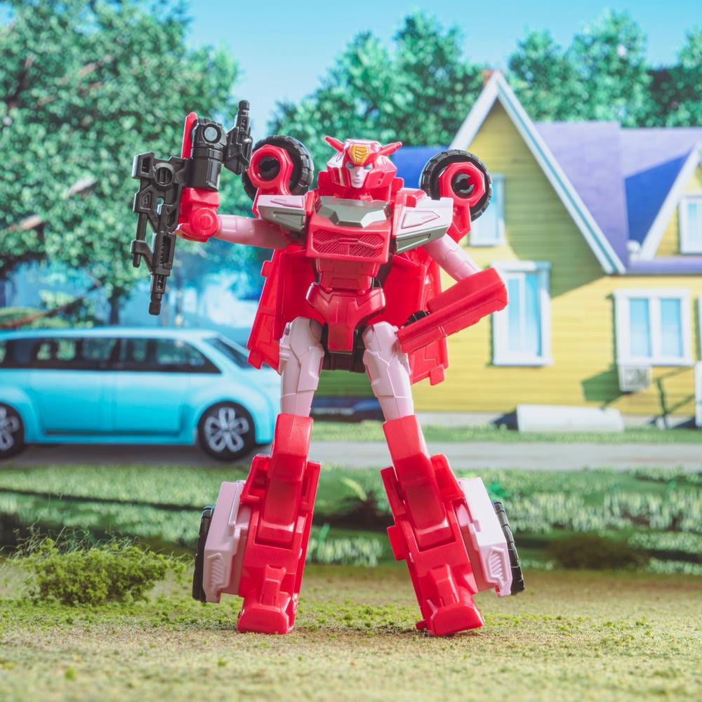 Transformers Toys EarthSpark Warrior Class Elita-1 Action Figure