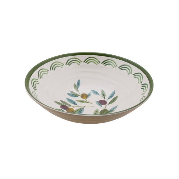 Better Homes & Gardens EcoChoice Bamboo Melamine Serve Bowl in Olive