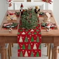 thumbnail image 2 of Winter Christmas Trees Snowflakes Xmas Table Runner Table Decoration for Home Kitchen Dining Holiday Decor 13x90 Inch, 2 of 6