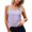 Light Purple, variant on Womens Tank Tops 2026 Lace Square Neck Spaghetti Straps Camis Solid Color Ribbed Sleeveless Casual Basic Undershirt