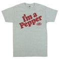 thumbnail image 2 of Dr. Pepper T-Shirt Men's I'm A Pepper Logo Design Novelty Short Sleeve Tee, 2 of 5