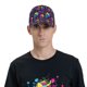 thumbnail image 4 of Balery mushroom rainbow color Skull Gorra de béisbol de tamaño ajustable para correr, entrenar y actividades al aire libre. Gorra de papá para todas las estaciones., 4 of 6