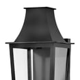 thumbnail image 2 of 28894BK Hinkley Lighting Georgetown - 12W 1 LED Outdoor Large Wall Mount Lantern-21.75 Inch Tall and 7 Inch Wide-Black Finish, 2 of 9