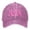 Pink, variant on Women's Cancer Awareness Month Printed Washed Baseball Cap for Outdoor Sports and Daily Wear Pink One Size