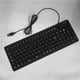 thumbnail image 5 of Teclado de silicona con cable USB en español de 105 teclas, teclado plegable de silicona Irfora Teclado, 5 of 6