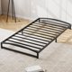 thumbnail image 1 of Tamaño individual-xl low marco de cama 6-pulgada heavy duty metal platform mattress foundation no necesita colchón base noise-free non-slip fácil montaje negra, 1 of 7