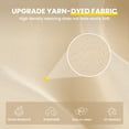 thumbnail image 6 of STARY Outdoor Deep Seat Cushions for Patio Furniture, 19"x19" Replacement Sectional Cushions for Outdoor Sofa, Armchair, 4 Pieces, Beige, 6 of 8