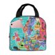 thumbnail image 1 of Easygdp Cartoon Map Of Europe Bolsa Térmica Premium - Tela Oxford Impermeable, Gran Capacidad, Bolsillo Frontal, Unisex para Trabajo, Escuela, Actividades al Aire Libre y Picnics, 1 of 8