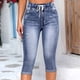 thumbnail image 5 of WILLBEST Jeans Mujer Falda Vaquera de Moda para Mujer Con Bolsillos, Informal, de Verano, Con Botones Delanteros, Cómoda y 2025E. Chica, 5 of 8
