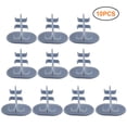thumbnail image 2 of 5/10 Uds. Soportes para muñecas pequeñas soportes de exhibición de muñecas de plástico soportes para muñecas para niñas, 2 of 7