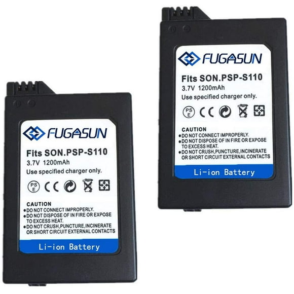 2 pcs 1200 mAH PSP-S110 y PSP S110 y for Sony Playstation PSP2000 PSP2001 PSP2003 PSP2004 PSP3000 PSP3001