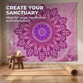 thumbnail image 4 of XaaKee Large Wall Tapestry, Symmetrical Artwork Micro-Patterns Tapestry, High-Quality Polyester Room Tapestry For Dorm 60x40Inch, 4 of 9