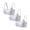 E-3 pack, variant on Big Girls Training Bras Multipack Wireless Cotton Light Padded Bra Adjustable Straps Back Closure Soft Edge Stretchy Smooth Comfort Breathable Youth 10-16 Years
