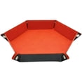 thumbnail image 1 of Bandeja cuadrada / hexagonal Bar Discoteca Tablero de juegos Plegable PU Placa de cuero Caja de almacenamiento de escritorio Advancent FN0094-06, 1 of 7