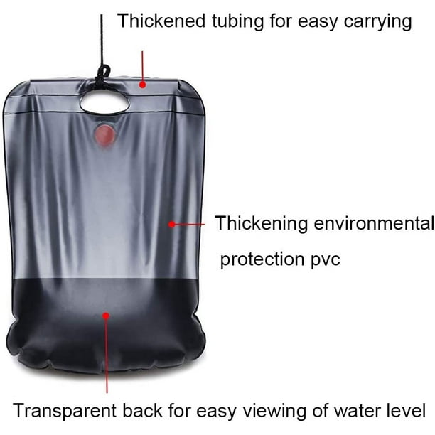 Sac de douche solaire Naturehike 20L - Portable Camping & Outdoor