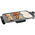 thumbnail image 5 of Mainstays Plus 12"x20" Electric Ceramic Griddle with Nonstick Surface, 1500 Watts, Temperature Control, 5 of 11