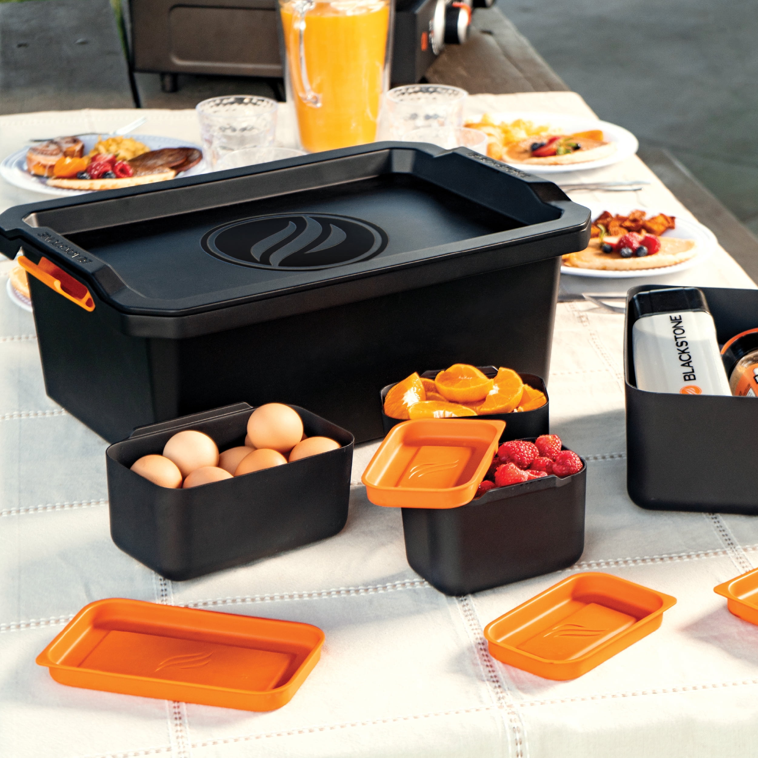 Blackstone 10-Piece Storage Tote All-in-One Store & Serve System