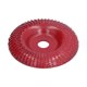 thumbnail image 1 of Disque abrasif pour sculpture, meulage, façonnage, meuleuse d'angle, accessoires de polissage, 100 mm, rouge vin, 1 of 4