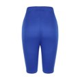 thumbnail image 4 of Tumotour Yoga Shorts For Women Plus Size Yoga Shorts Solid Color Lace Elastic High Waisted Running Workout Gym Shorts Sports Shorts, 4 of 5