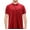 02-Cranberry, variant on Men's Cotton Blend Embroidered Logo Short Sleeve Classic Polo Shirt (White, XL)