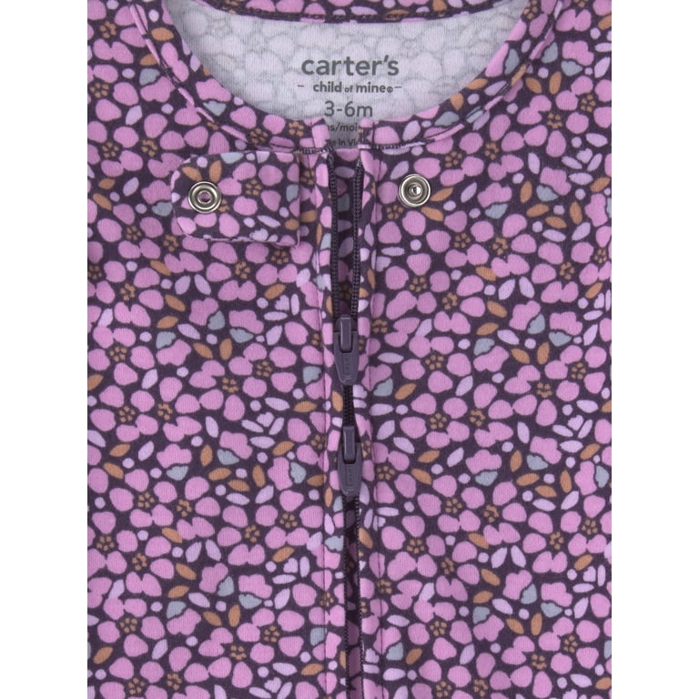 Carter's Child Of Mine Baby Sleep N Play Footed Pajamas photo 3