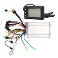 thumbnail image 4 of Controlador sin escobillas de motor con panel LCD, 36V 48V 60V Bicicleta eléctrica eléctrica Panel de pantalla LCD Kit de controlador sin escobillas de motor de bicicleta eléctrica Impulsado por el rendimiento, 4 of 8