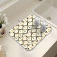 thumbnail image 7 of Ryvnso Geometric Pattern Dish Drying Mat for Kitchen Countertop 18x24 Large Dish Pad Drainer Rack Dish Sink Mats, 7 of 7