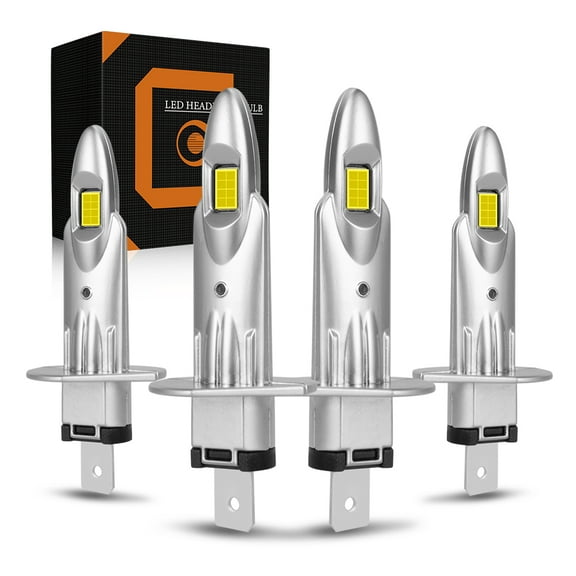 QUAYUB H1 H1 Combo 80W 20000LM LED Headlight High Low Beam Kit Bulbs White 6000K 4X