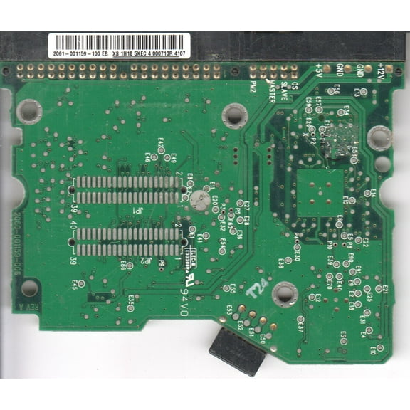 WD800BB-75DKA0, 2061-001159-100 EB, WD IDE 3.5 PCB