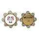 thumbnail image 1 of Animal calcomanías Broche de flores, regalo de joyería para mujeres y niñas Unbranded M, 1 of 3