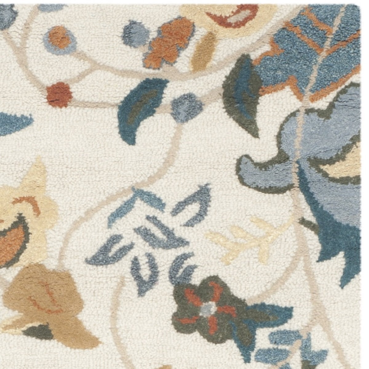 SAFAVIEH Blossom Winnie Floral Area Rug, Red/Blue/Multi, 3' x 5'