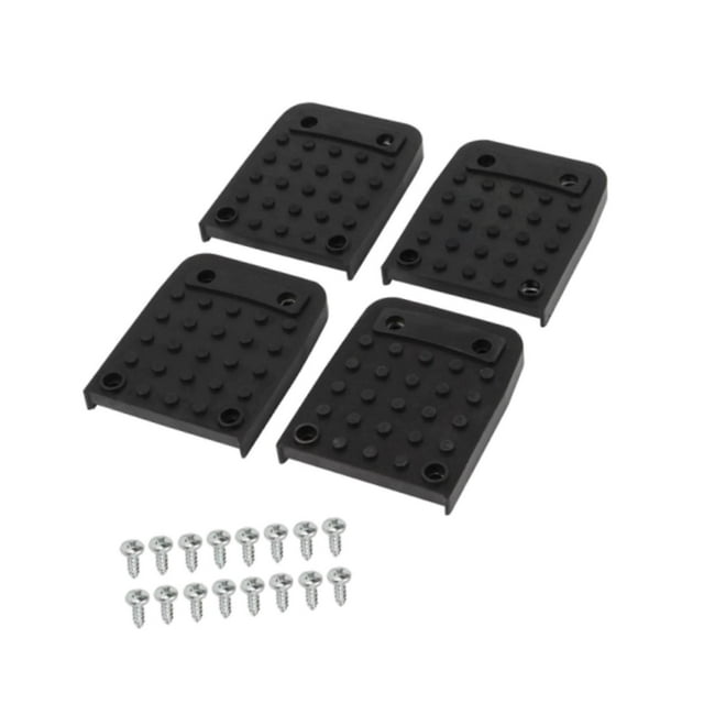 Kit de 4 piezas de repuesto para trípode de zancos de paneles de yeso. Alfombrilla de goma profesional para trabajos de cableado eléctrico y pintura
