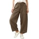 thumbnail image 3 of TaTaai Women Casual Loose Lounge Sweatpants Wide Leg Oblique Cuff Long Pants With Tie Pockets Soft Lightweight Breathable Machine Washable No Fading Daily Street Wear Gift, 3 of 6