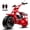 Red, variant on Enhanced Package GMB100 Gas Powered Mini Dirt Bike 99CC for Teens and Adults, 28MPH Off Road Motorcycle, Weight Support Up to 220 LBS - Black