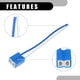 thumbnail image 5 of Conectores de arnés de cable hembra universal H7 para bombillas LED de automóvil, 4 piezas, 5 of 7