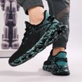thumbnail image 3 of Men's Lace-Up Knit Breathable Blade Athletic Sneakers, 3 of 7