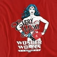 thumbnail image 2 of Wonder Woman Wonder Woman Mother's Day for Every Mom Unisex Adult Long-Sleeve T Shirt, Red, 2X-Large, 2 of 4