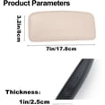 thumbnail image 2 of Automotive Soft Leather Center Console Knee Pad, Universal Car Center Console Knee Leg Elbow Cushion Pad Door Armrest Pad, 2 of 5