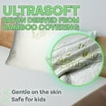 thumbnail image 4 of Sacred Thread Memory Foam Pillow, Adjustable Firmness, Soft, Aloe Infused - Cooling Bed Pillows for Sleeping - Back, Stomach, Side Sleeper - Rayon Cover, Machine Washable, 4 of 7